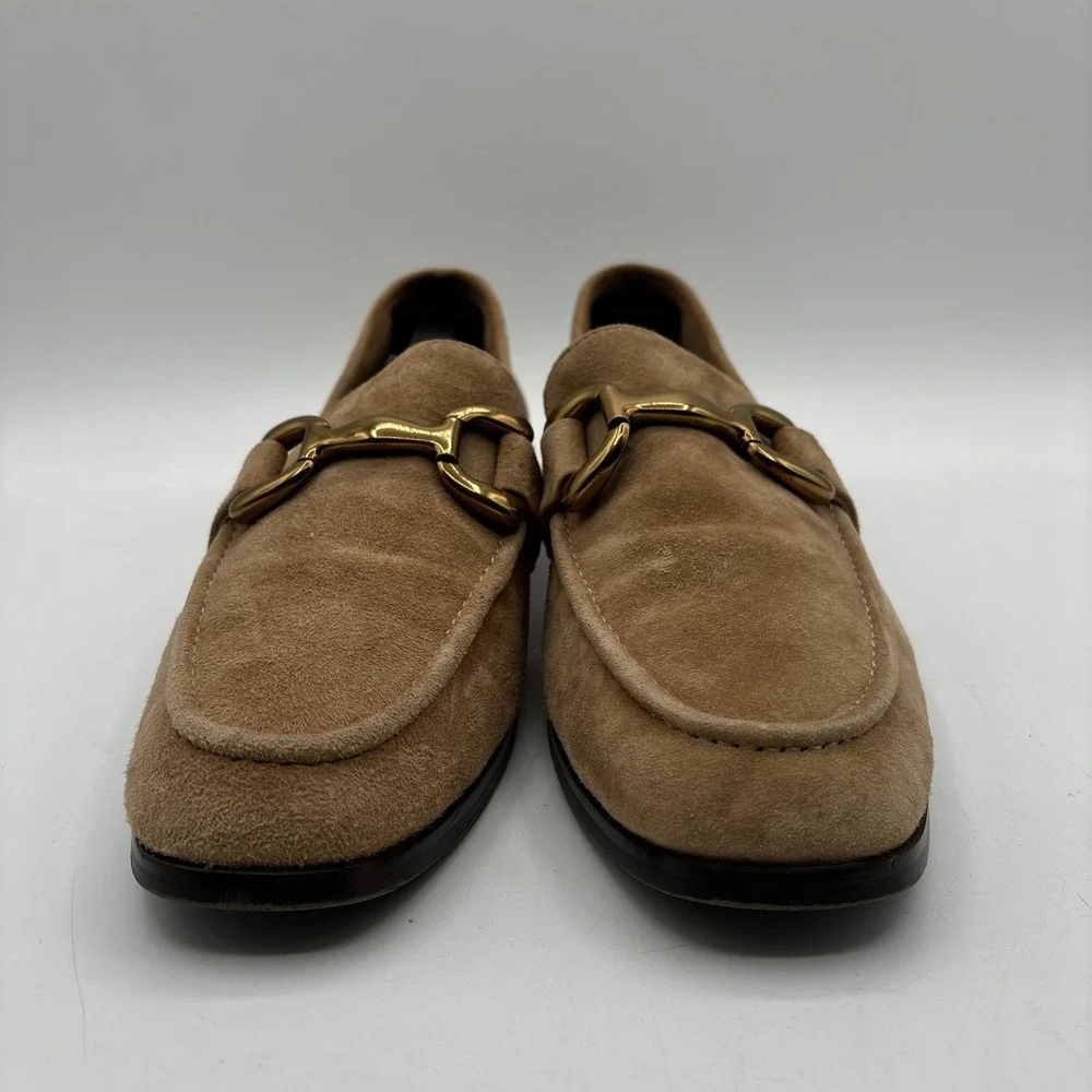 BIBI LOU Loafers Suede Women's EU 40 US 9.5 Brown Anthropologie Shoes